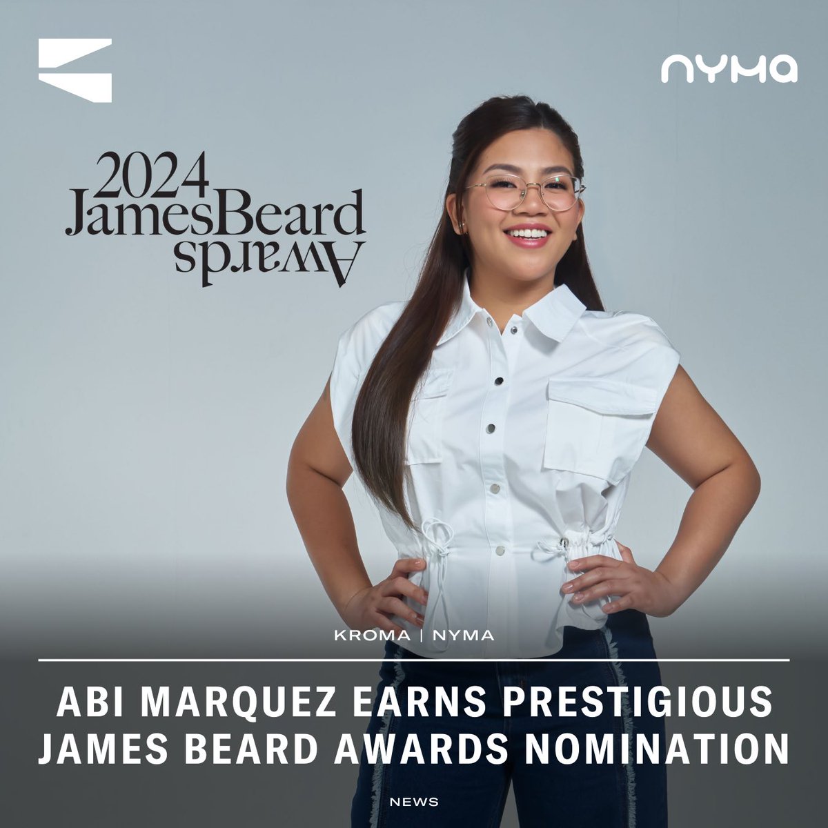 Lumpia Queen Abi Marquez has been nominated for the James Beard Media Awards in the Social Media Account category, a prestigious recognition for excellence in a food-centric social media account or platform. The @NYMA_MGMT talent shared her excitement on Facebook, describing