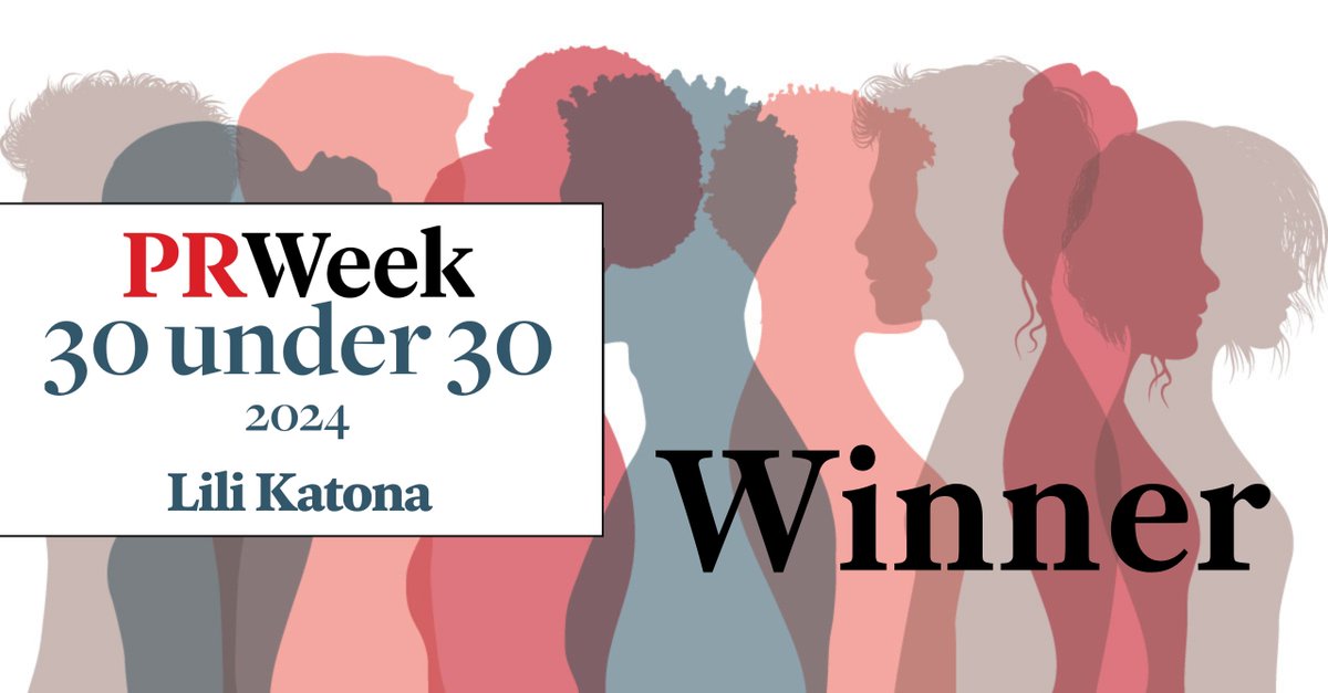 Congratulations to Lili Katona for being announced as one of the winners of @prweekuknews's 30 Under 30 newcomers! 🏆 A well-deserved place on the 2024 list, Lili has achieved very impressive things in her short time in communications. cicero-group.com/news-lili-kato…