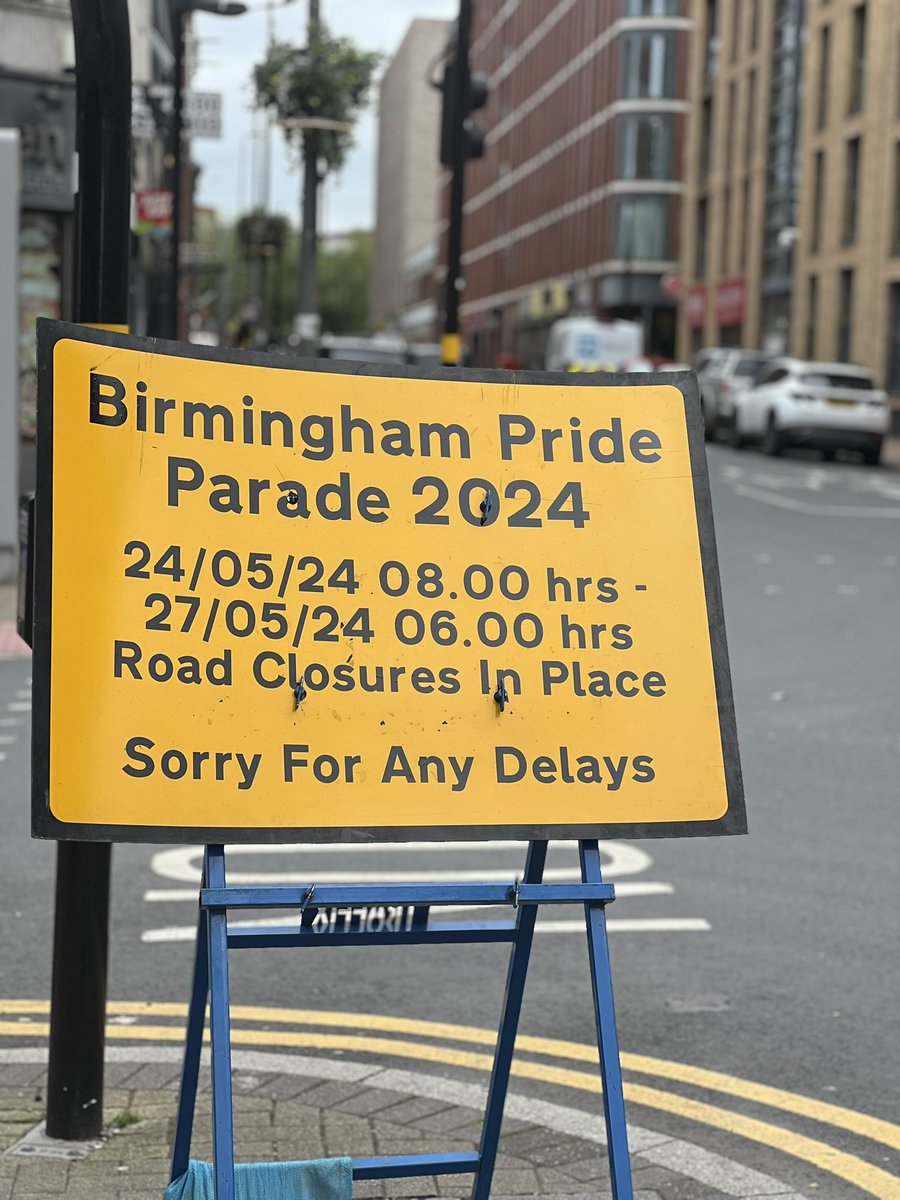 Birmingham Pride (@birminghampride) on Twitter photo THINGS ARE GETTING REAL! ๐
You know that <a href="/BirminghamPride/">Birmingham Pride</a> is almost upon us when the diversions make an appearance!
If you havenโt yet got your ticket, nowโs the time!
๐๏ธ HURRY and get your ticket NOW: birminghampride.com THINGS ARE GETTING REAL! ๐
You know that <a href="/BirminghamPride/">Birmingham Pride</a> is almost upon us when the diversions make an appearance!
If you havenโt yet got your ticket, nowโs the time!
๐๏ธ HURRY and get your ticket NOW: birminghampride.com