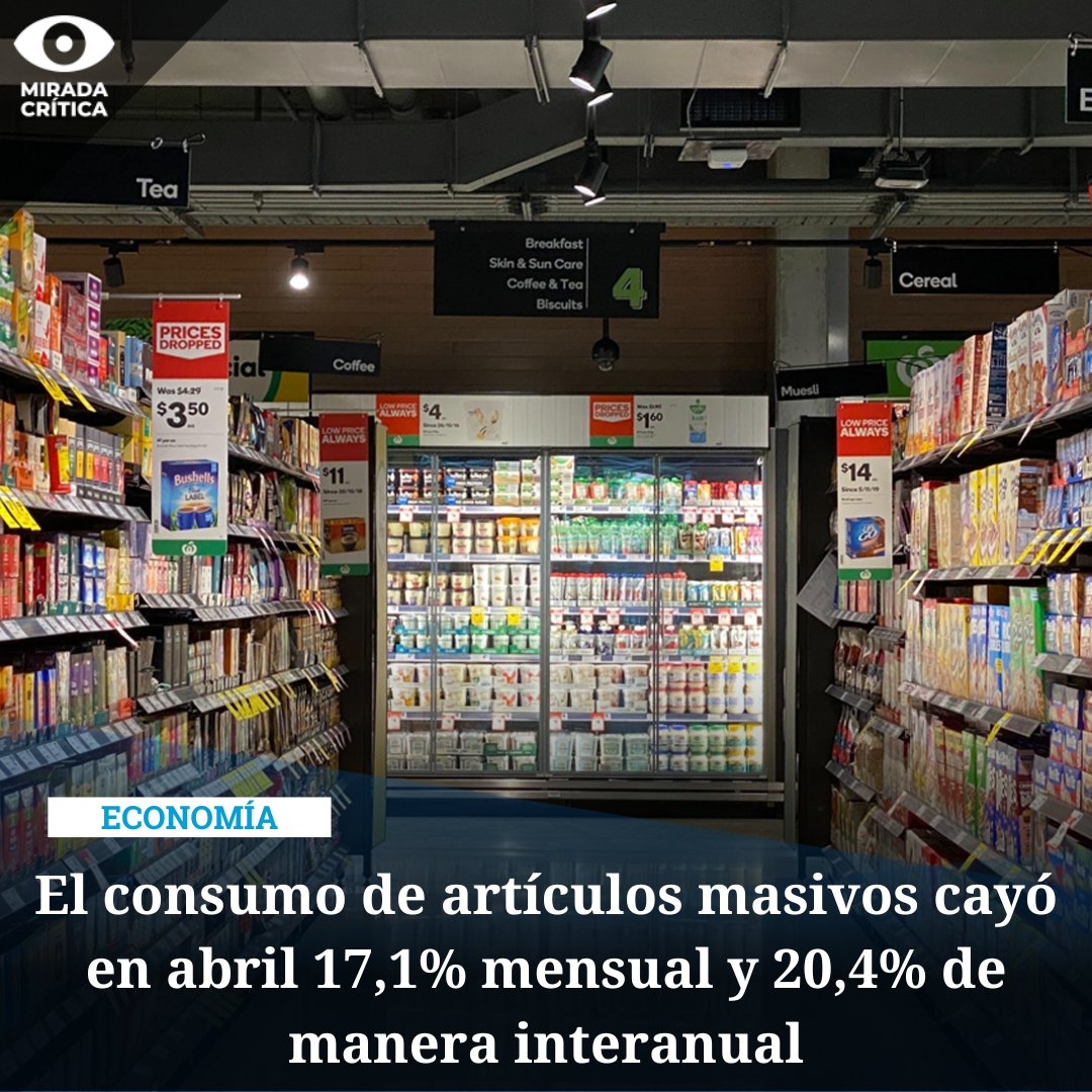 💸#Inflación #Economía🛒 El monto promedio de cada compra ($5.546) fue menor al de marzo ($5.610) ➡️Así lo determinó un estudio realizado por la consultora especializada Focus Market