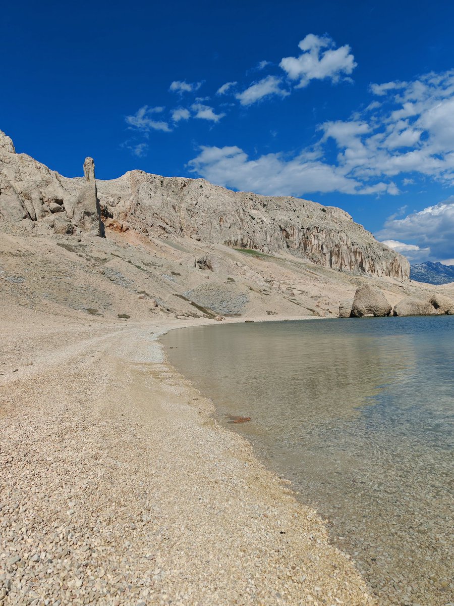 Discover the hidden gems of Croatia on Pag Island! 🏝️ With its rugged coastline and pristine waters, Pag offers some of the most breathtaking beaches in the country. From rocky shores to pebbled coves, each spot is a picturesque escape waiting to be explored #PagIsland  #Croatia