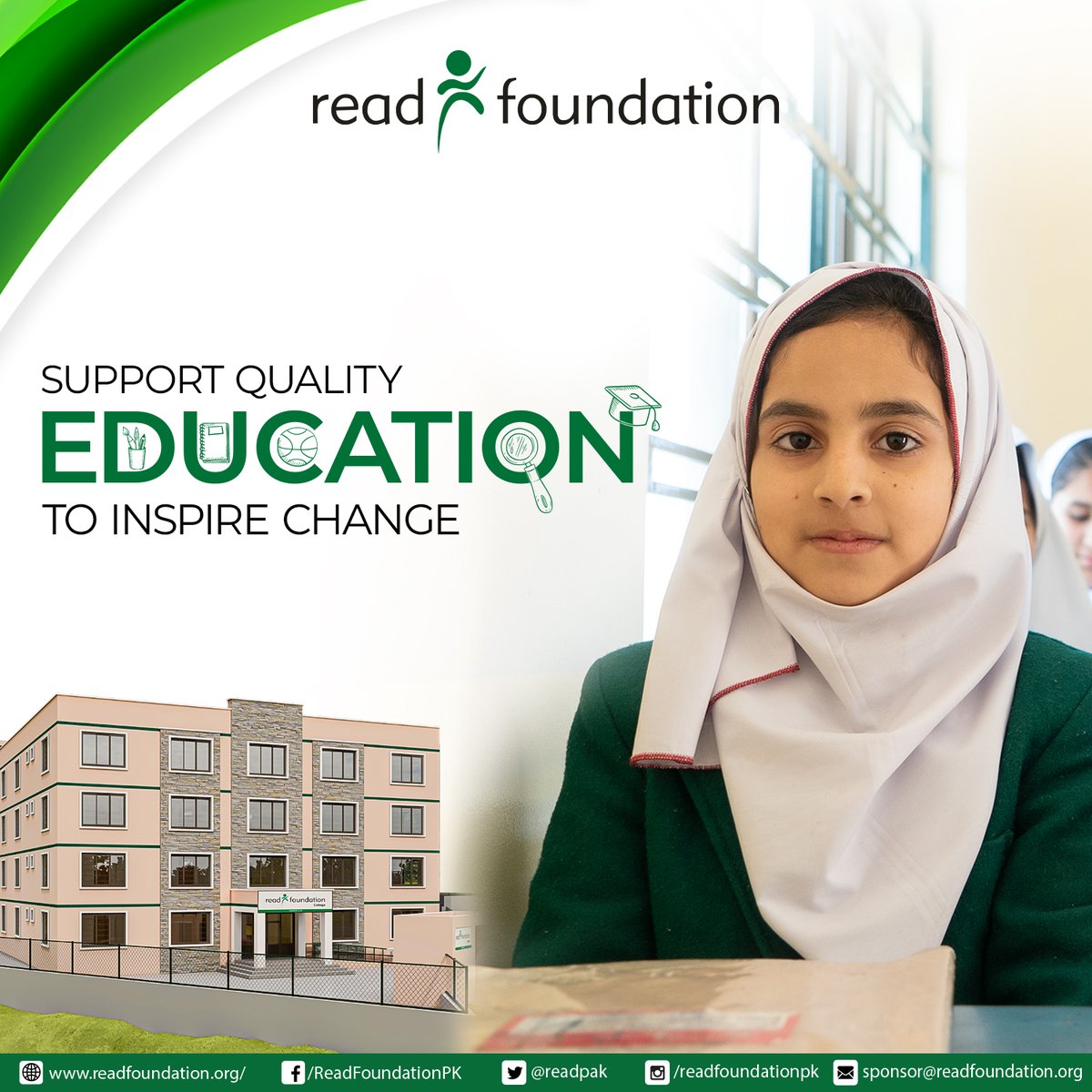 Supporting quality education is not just about schooling; it's about shaping a better world. Join us in this journey of empowerment and transformation. #READFoundation #education #Empowerment #school #progress