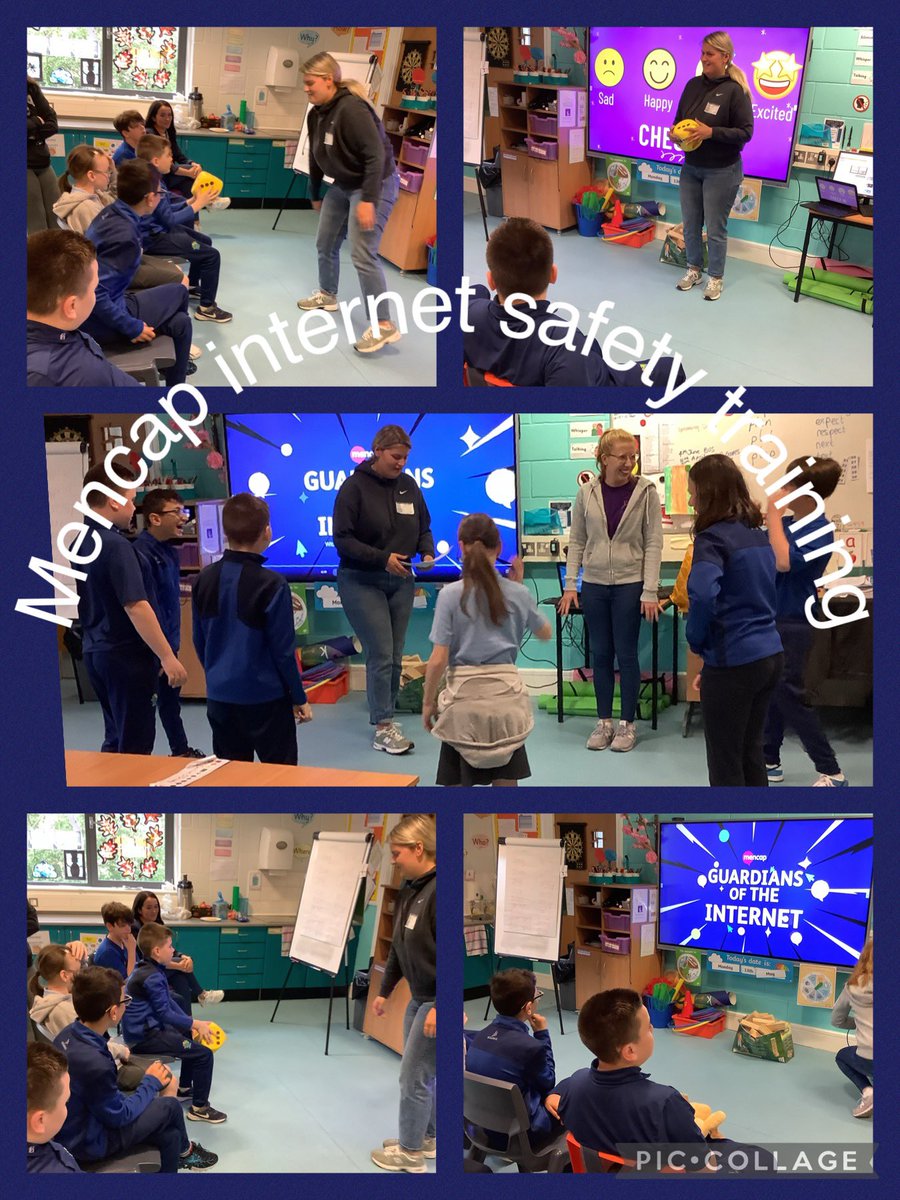 Thanks to @Mencap_NI for our first of three sessions delivered to ks3 pupils on Internet Safety- great fun and very informative!