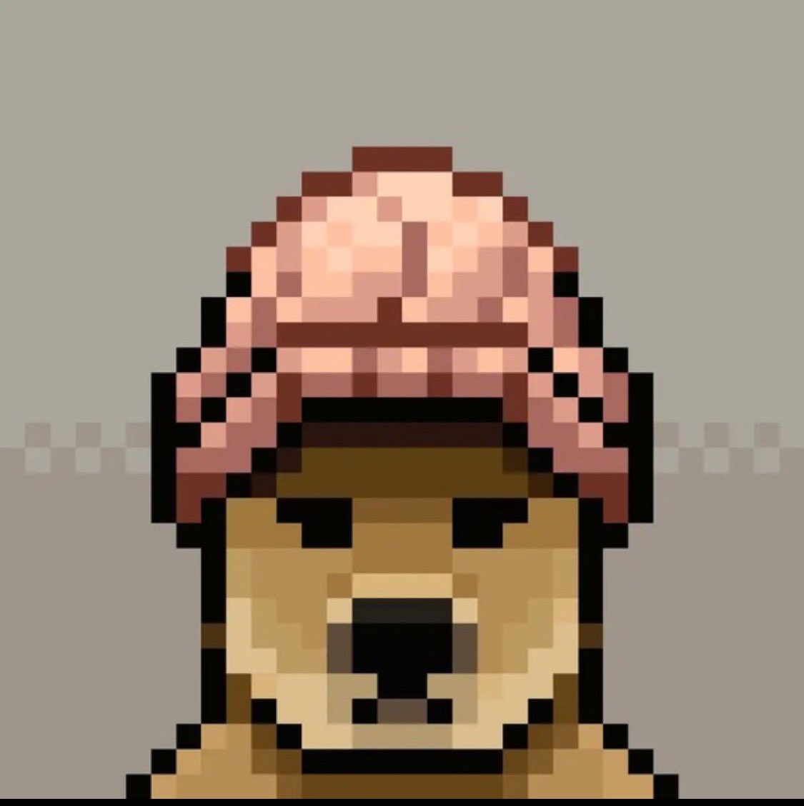 Dog wif pixels