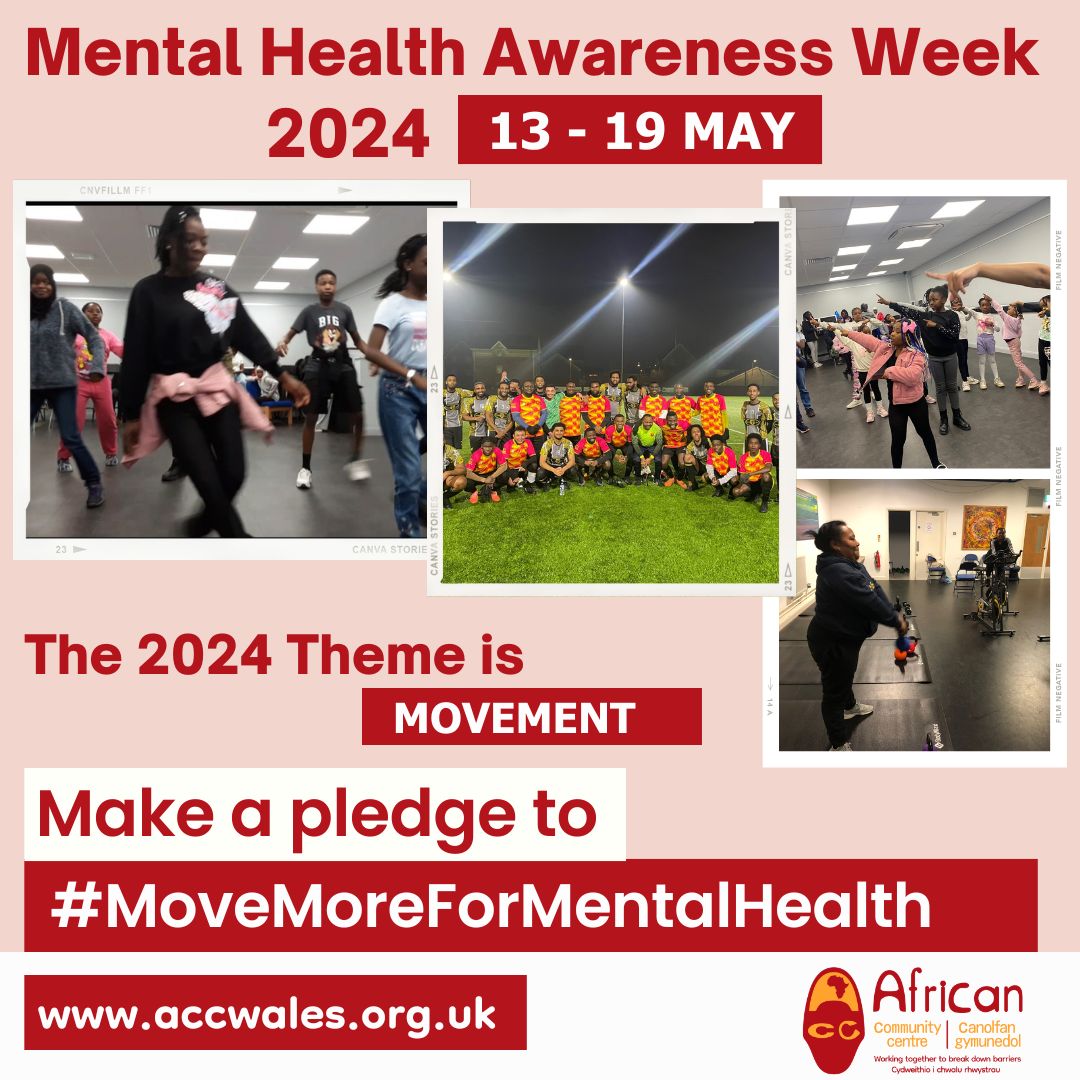 It's #MentalHealthAwarenessWeek, and we're moving more to boost mental health at #ACCWales! From dance-offs to football matches, every step is a step towards better well-being. Join us in sharing your #MomentsForMovement. Let’s make mental health a priority together! #MHAW2024
