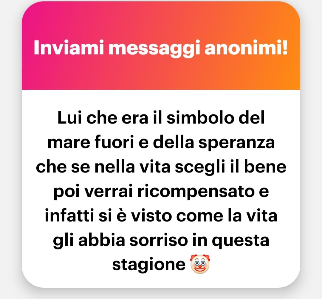 ma guarda a tutti i ragazzi dell'IPM la vita non gli ha sorriso... anche a chi ha deciso di cambiare vita gli hanno riservato un finale del cazzo