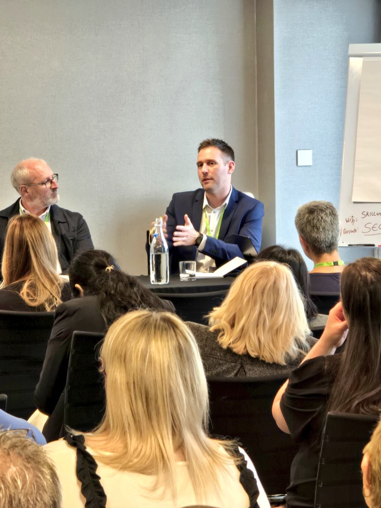 SEG_Access's tweet photo. Mark Wilkinson from @sheffcol says, "Adult learners come into their education journey differently, as they know where they want to go. It's the providers' role to then work backwards with the learner to create the next steps." #AccessSummit24 https://t.co/DThWWzJAeG