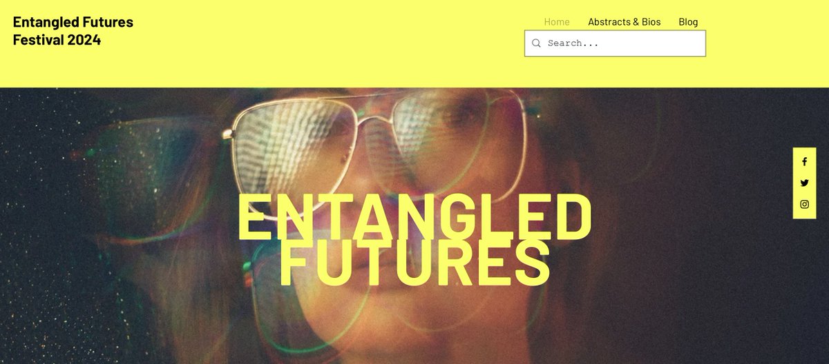 Entangled Futures Festival runs in June at the University of Cambridge. Take a look. Book your tickets :) entangledfutures.com