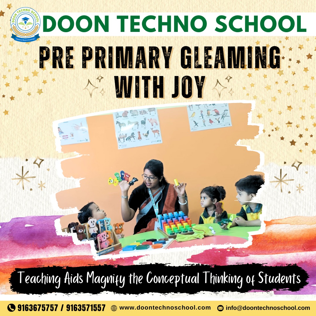 The DTS Pre Primary  curriculum plays a pivotal role in shaping a child's future. By focusing on holistic development and targeting key learning areas, our curriculum prepares children for academic success, social integration, and lifelong learning.

#doontechnoschool