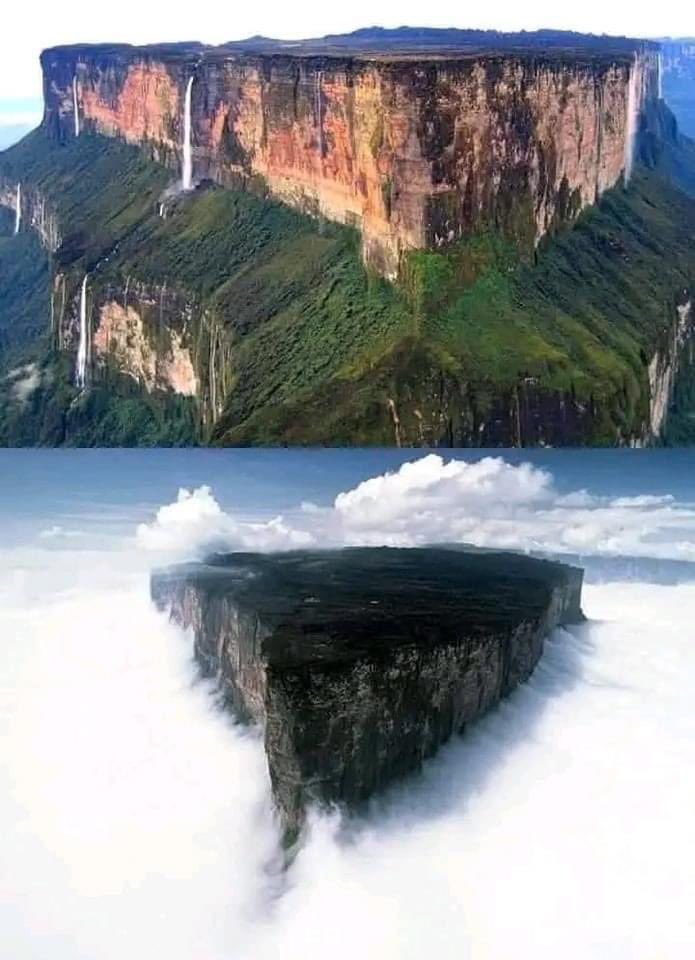 WOW … Simply beautiful! Mount Roraima, a tepui estimated to be over 2 billion years old, is one of the most ancient geological formations on Earth.