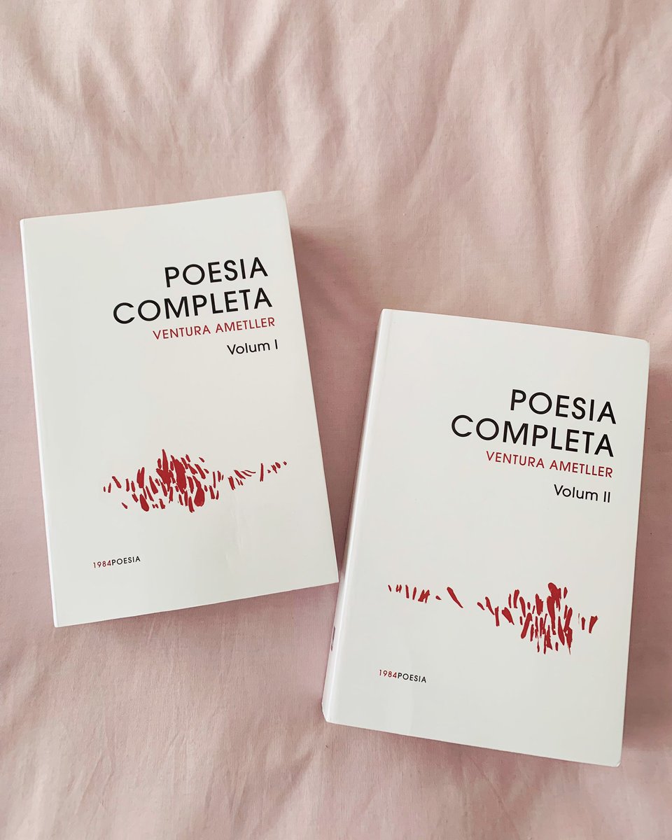 La publicació de la POESIA COMPLETA de Ventura Ametller és un dels esdeveniments literaris del 2024, una de les apostes més radicals d'Edicions de 1984, que amb aquesta esplèndida edició a cura de Marta Puigventós fa un cop de puny espectacular en el seu 40è aniversari: 👇🏻