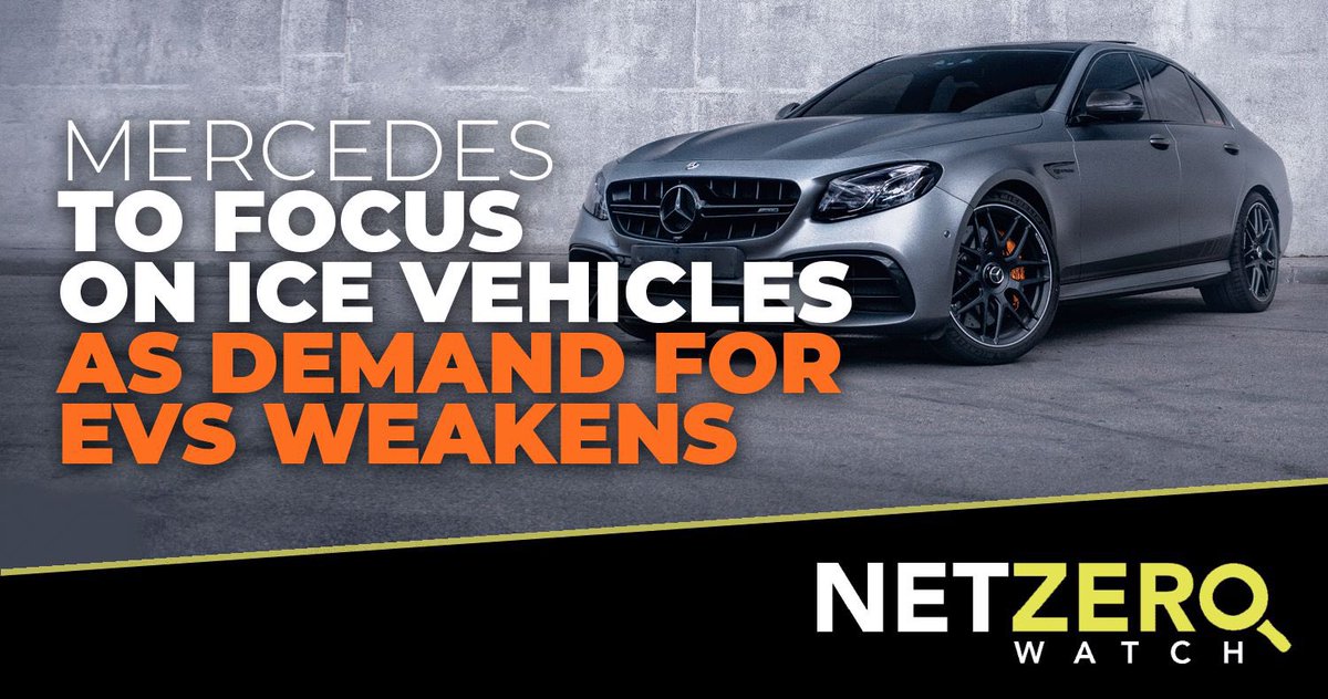 Mercedes to continue making combustion vehicles and hybrids even after 2030s.

“The decision comes on the heels of disappointing sales figures for Mercedes’ luxury electric offerings.”

#CostOfNetZero

Read more: motorbeam.com/mercedes-to-fo…