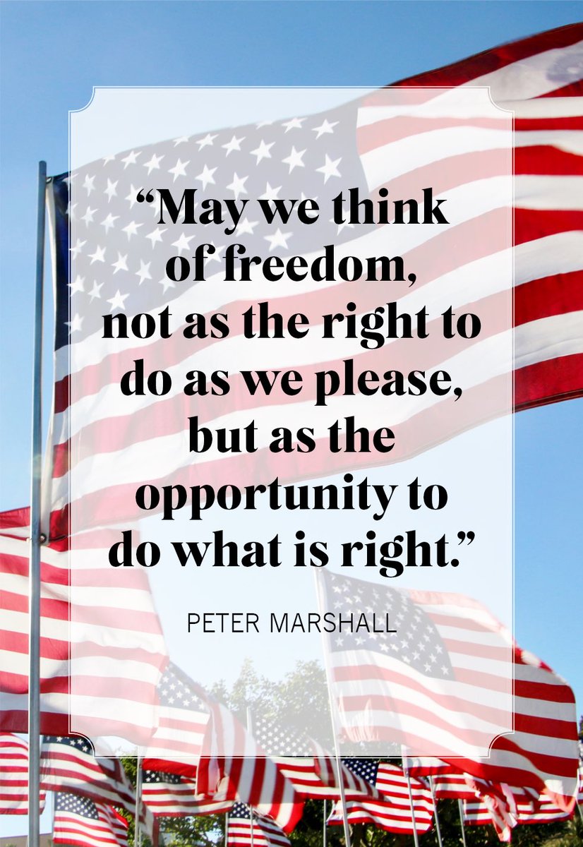 “May we think of freedom, not as the right to do as we please, but as the opportunity to do what is right.”

- Peter Marshall 

#Brigantine #QuoteOfTheDay