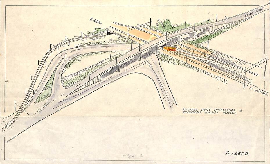 locksmith_1998's tweet image. Check out this wacky MMTB concept for light rail to Monash Uni