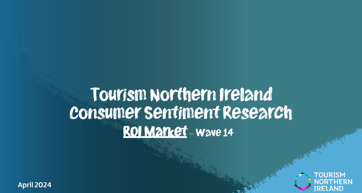 Tourism NI’s latest consumer sentiment research has been published, click here to see the reports tourismni.com/research-insig…