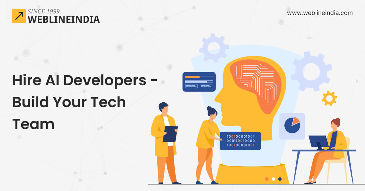 WeblineIndia's tweet image. Hire AI Developers: Build Your Dream Team of Tech Wizard Engineers bit.ly/4bE9Ik1

#AI #ArtificialIntelligence #ArtificialIntelligenceDevelopment #HireAIDevelopers #TechTeam #Innovation
