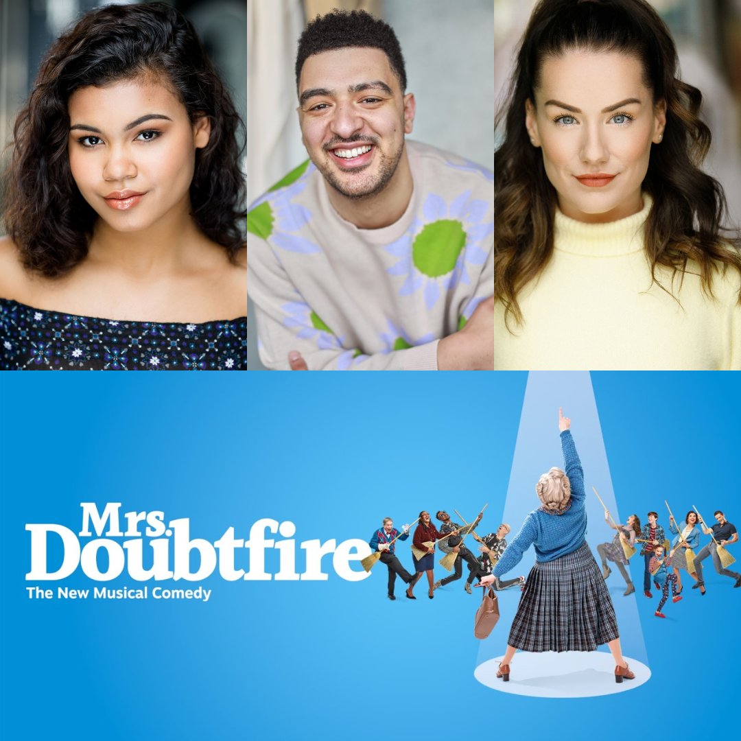 Congratulations to Bird graduates @KieraHaynes98 @coreymitchell7 and @becca_Donnelly on their successful run in the West End production of @DoubtfireUK! ✨️ #proud #whereperformancecounts #graduatesuccess