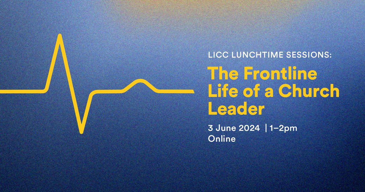 Our next lunchtime webinar is coming up soon! Drawing on their experience as church leaders, in this session @kenlenben and @RevRouse will walk through five steps that'll help church leaders to embed whole-life discipleship into their own practice: bit.ly/3xt9PQt