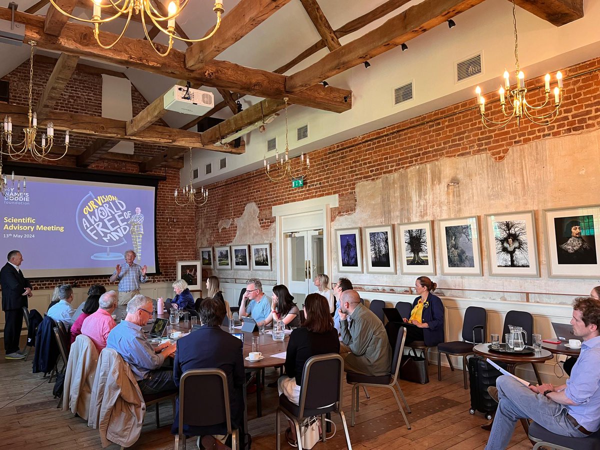 A productive day so far at our Scientific Advisory Meeting🔬 We regularly bring together leading minds across the MND research community to encourage knowledge sharing, enable critical assessment of the latest trends, and help us keep pace with advances in MND research.