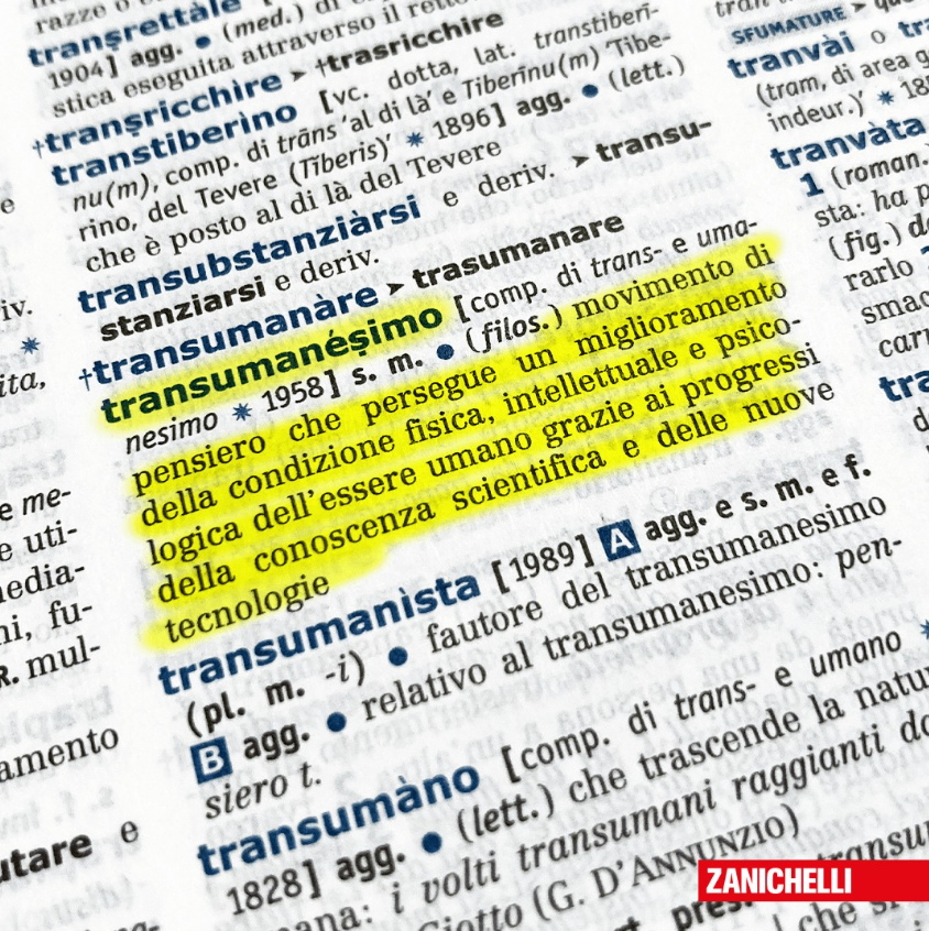 Con il rapido sviluppo dell’intelligenza artificiale, della biotecnologia e della robotica si assiste sempre di più a una intersezione tra tecnologia e umanità. La parola #transumanesimo, composto del prefisso ‘trans-’ e del sostantivo ‘umanesimo’, riflette proprio la teoria