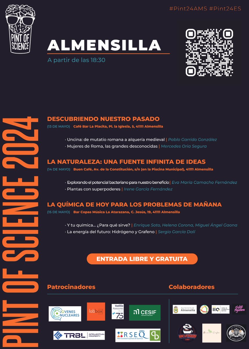 IBVF (@ibvf_sevilla) on Twitter photo Esta semana empieza el evento Pint of Science con la participación y organización de miembros del IBVF <a href="/AngelesAroca/">Angeles Aroca</a> <a href="/Ireblanche/">Irene García</a> <a href="/lopez_igual/">Rocío López Igual</a> <a href="/EmmaSerP/">Emma 'not Watson' Serrano</a> Esta semana empieza el evento Pint of Science con la participación y organización de miembros del IBVF <a href="/AngelesAroca/">Angeles Aroca</a> <a href="/Ireblanche/">Irene García</a> <a href="/lopez_igual/">Rocío López Igual</a> <a href="/EmmaSerP/">Emma 'not Watson' Serrano</a>
