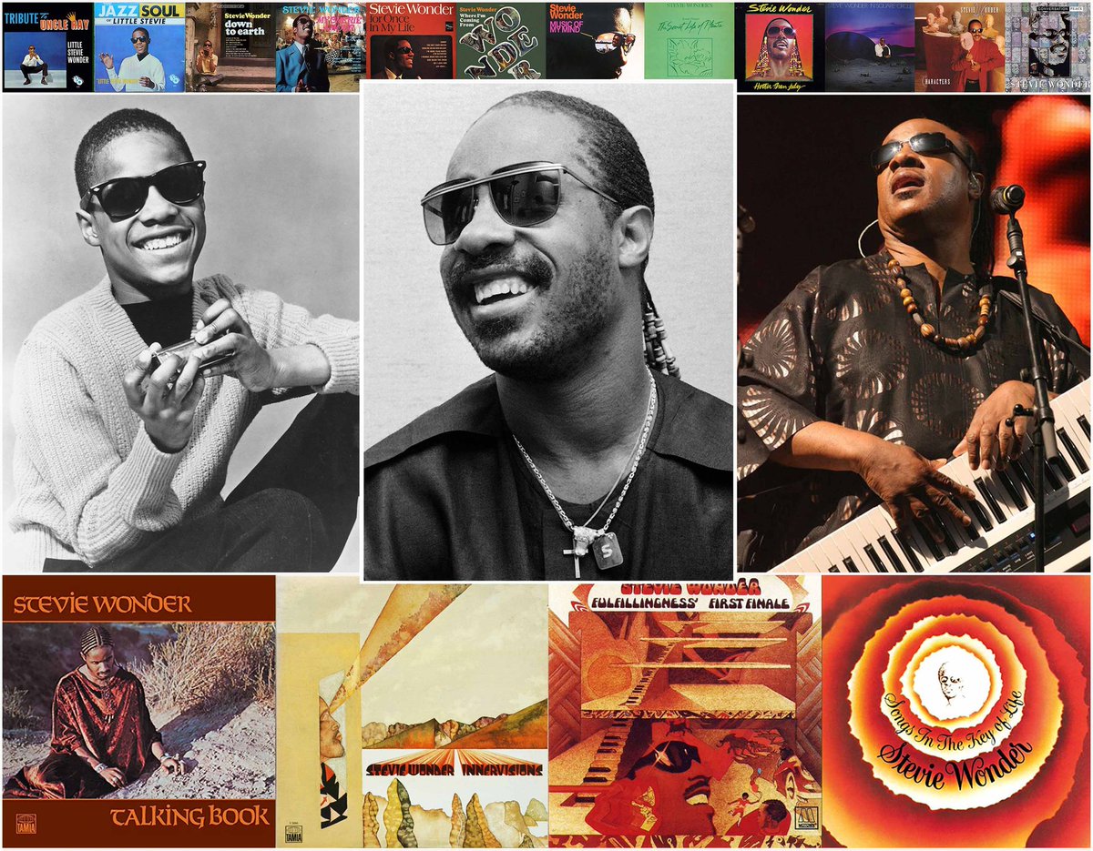 Stevie Wonder, Legendary American singer, songwriter, musician, record producer, activist, born Stevland Hardaway Judkins 74 years ago today on 13 may 1950, in Saginaw Michigan. 'A musical genius.' 'Greatest of his time.'
en.wikipedia.org/wiki/Stevie_Wo…