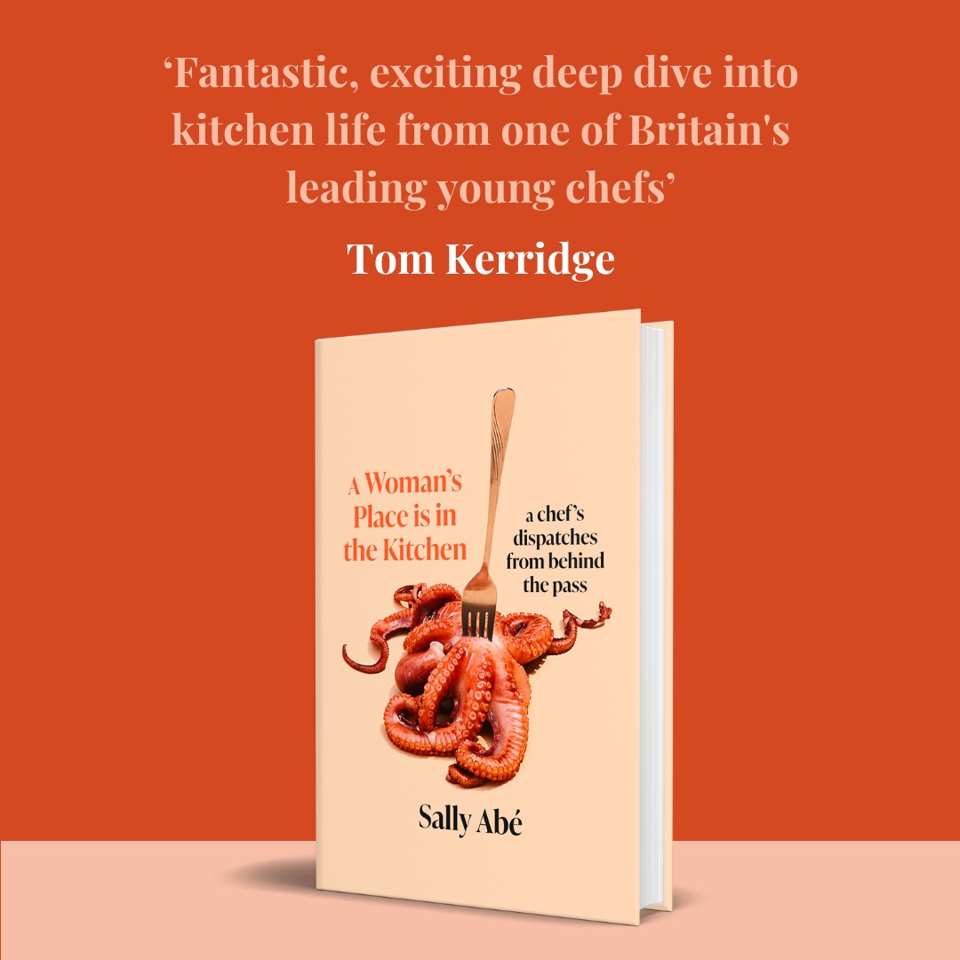 'Fantastic, exciting deep dive into kitchen life' Tom Kerridge A WOMAN'S PLACE IS IN THE KITCHEN is filled with stories of Michelin-starred food, the relentlessness of kitchens, and hope for the future of the culinary landscape. Coming in June: brnw.ch/21wJIwQ