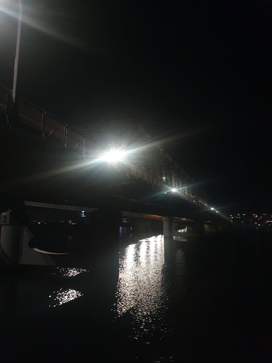 The aptly named Tom Fuglys bridge...always good for a night stroll to see who's caught something good