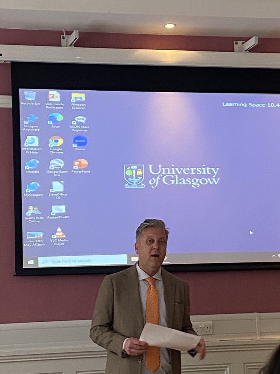 In Glasgow today, with a global gathering of teacher education leaders celebrating 25 years since teacher education became part of the University of Glasgow.