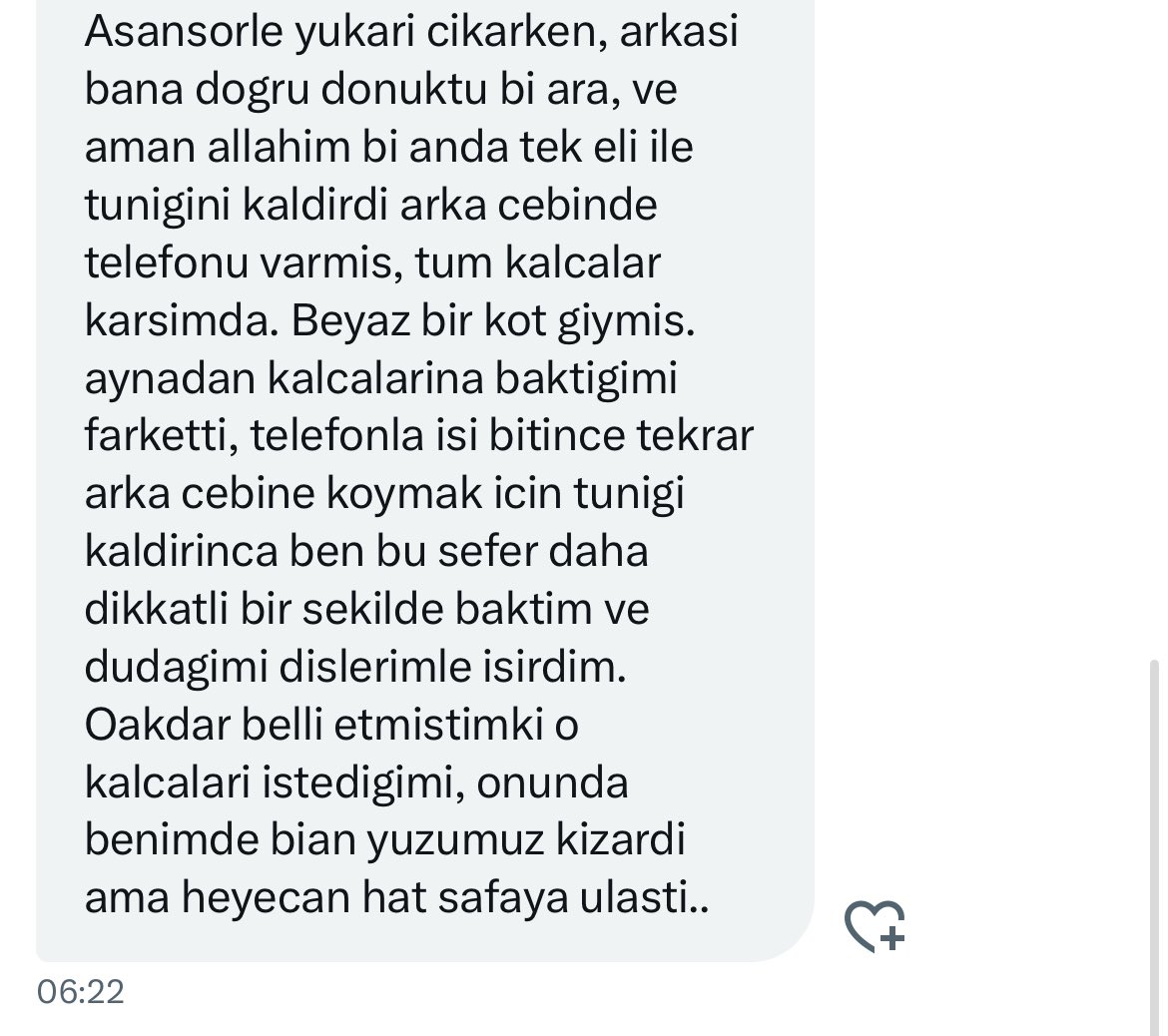 takipçimin itirafı