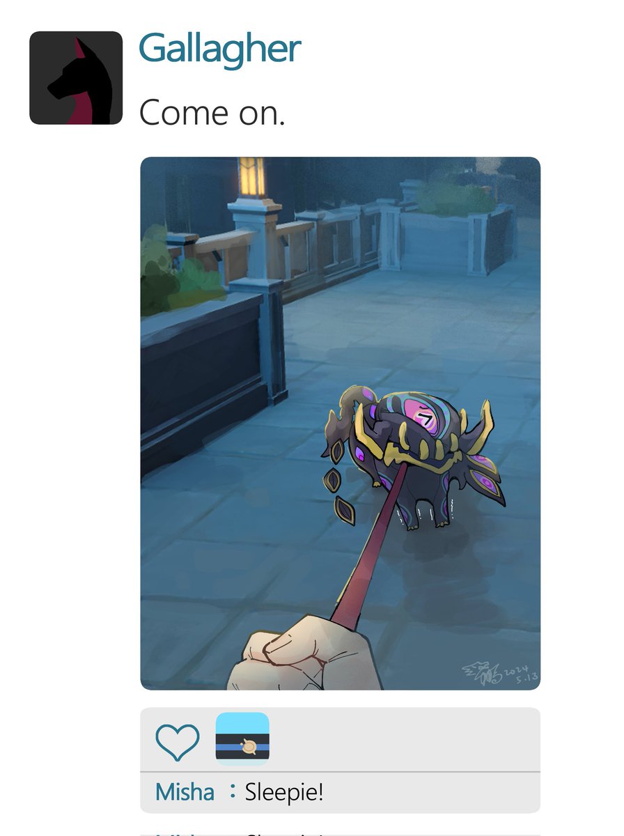 kaokitty1223's tweet photo. #HonkaiStarRail #GallagherHSR 
🐕‍🦺❓ https://t.co/WrGmUnkAPi