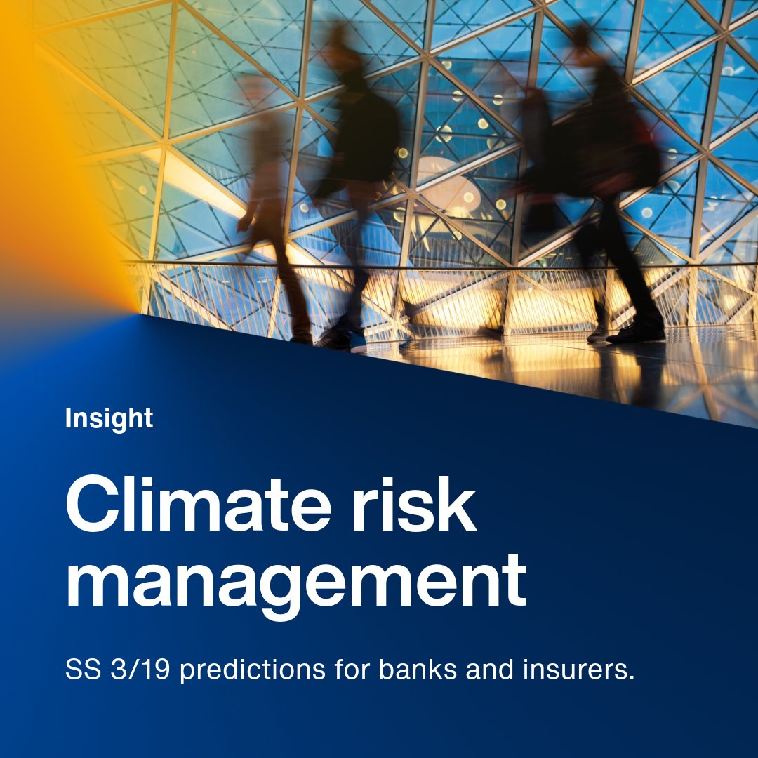 Each year, the #PRA set out their plans and priorities in terms of regulatory developments for #banks and #insurance companies. 🔎Our #RiskConsulting team explore where the insurance market is currently and what the PRA’s enhancements to SS 3/19 might be👉crowe.com/uk/insights/cl…