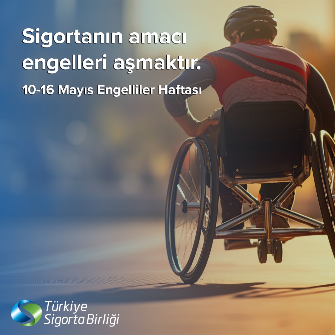 Engelliler Haftası kutlu olsun! Sigorta, engelleri aşarak bireylerin hayata eşit katılımı destekler. Bilinç ve farkındalığı yükseltmek ve daha kapsayıcı bir toplum için birliğiz. #EngellilerHaftası #TürkiyeSigortaBirliği