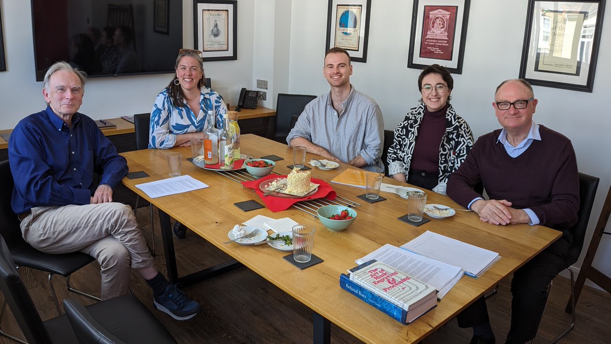 stainerandbell's tweet photo. One of our absolutely favourite events in Spring is introducing the new NYC Composers (and Fellows) to the glamorous world of classical music publishing. Last week we loved meeting Áine, Crystalla, Cameron, Jamie, Adam &amp; Daniel along with Creative Director, Lucy Hollins 🎼🍰😍 https://t.co/WqhHAuA0Ps