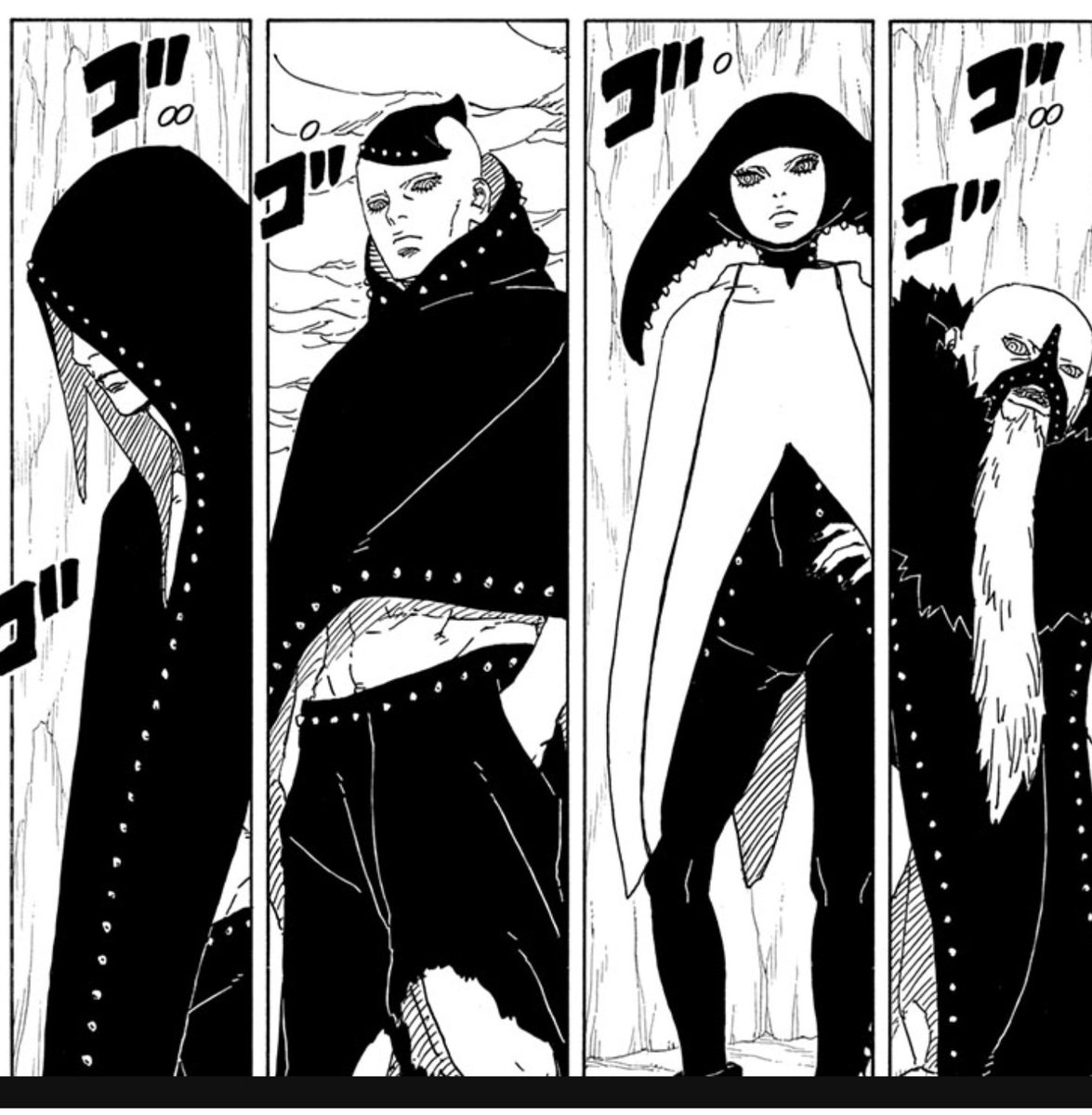 Code5629's tweet image. Sarada vs hidari 😭😍(konohamaru vs matsuri would be peak too)