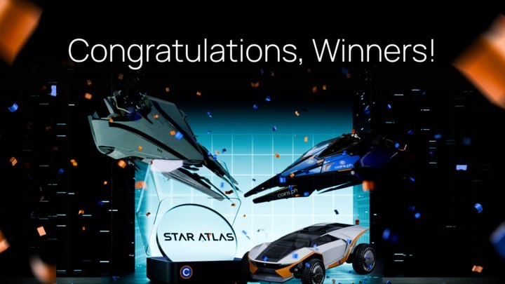 👏 A round of applause to the winners of the @staratlas Trade-to-Airdrop! 🌌 Ready to get your hands on your NFT prize? Here's what you need to do:
🔹 Log in to play.staratlas.com
🔹 Head to your Inventory
🔹 Claim your NFT

Great news! SOL tokens were distributed directly