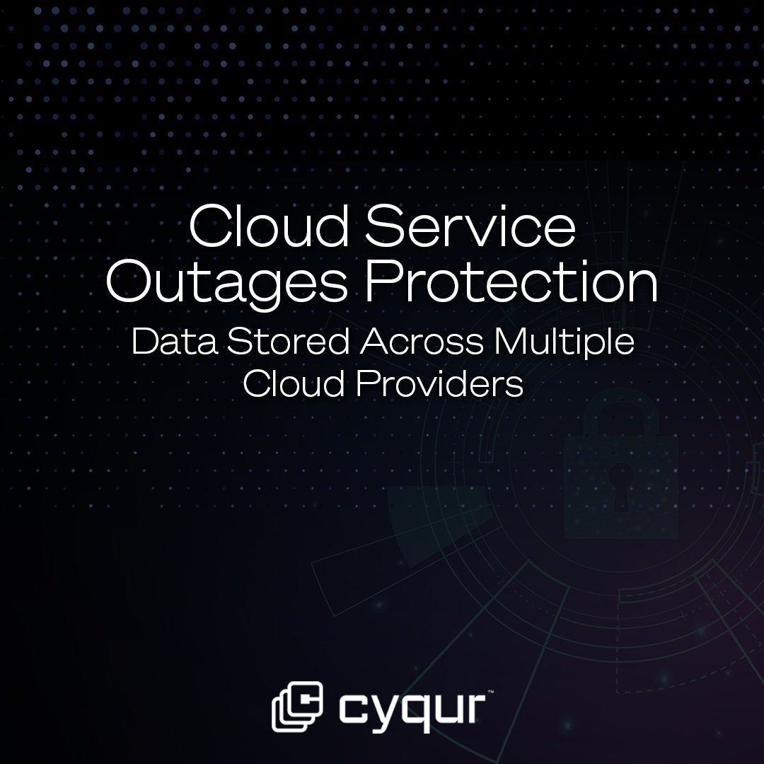 CyqurOfficial's tweet photo. By strategically storing your data across multiple separate cloud platforms, Cyqur ensures uninterrupted access even if one provider experiences downtime.
Say goodbye to vulnerabilities, get Cyqur. (link in bio)
#Cyqur #PatentedPasswordProtection #DataProtection https://t.co/Ppy7bVJRh1
