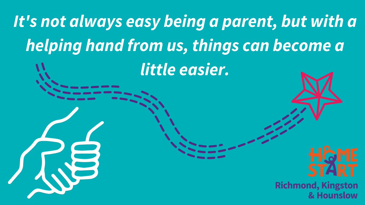 We are here to offer practical and emotional support to parents who may be feeling a bit overwhelmed. Get support here: Ask for support | Home-Start Richmond Kingston & Hounslow ( homestart-rkh.org.uk ) #HomeStartIsHereForYou #BecauseChildhoodCantwait #HomeStartSupport