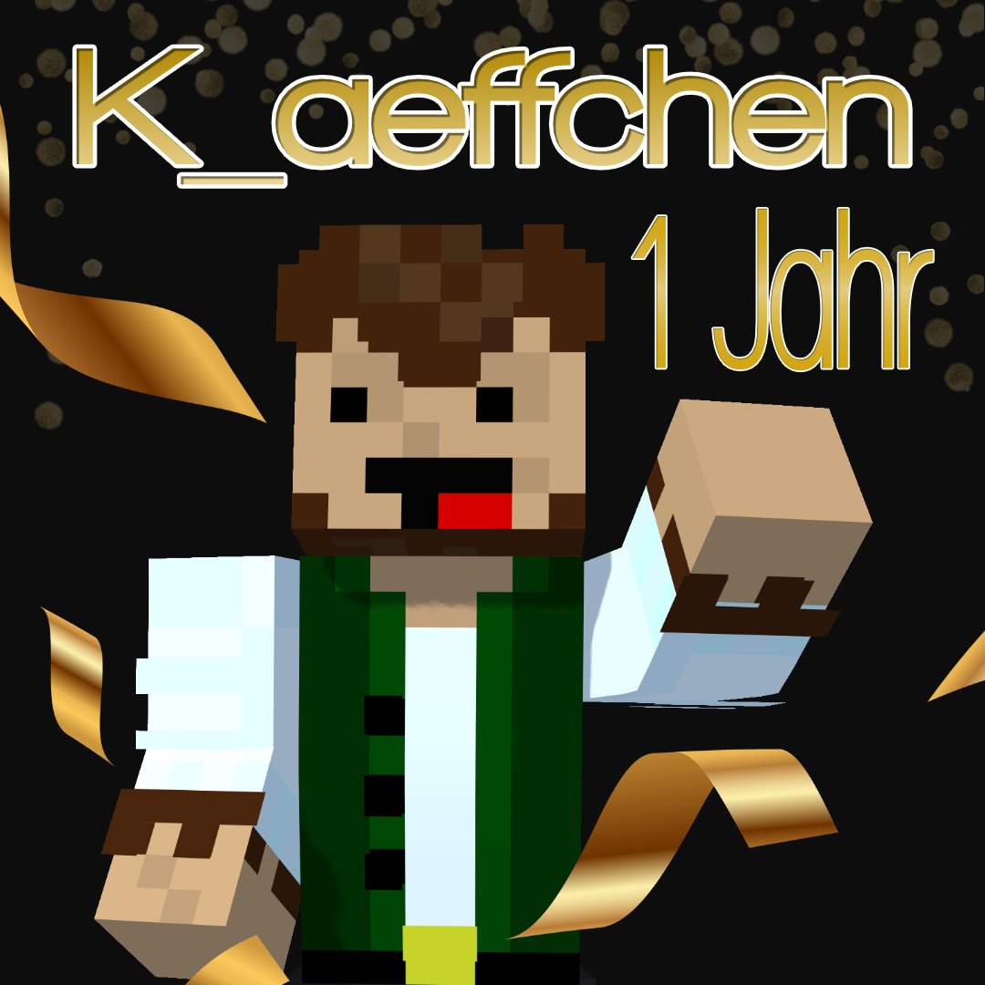 HorstBlocks's tweet image. Unser lieber K_aeffchen begleitet uns nun seit einem Jahr im Eventteam🥳

Alles Gute zu deinem 1-jährigen Teamjubiläum🥳🎈

#minecraft #horstblocks #citybuild #team #jubiläum