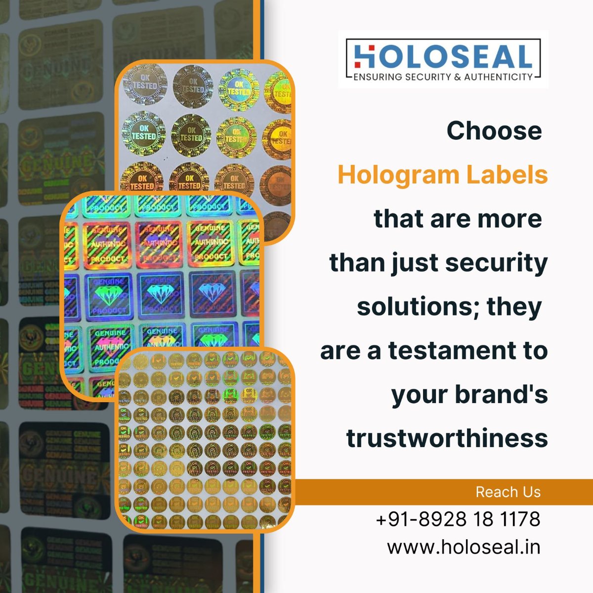'Choose hologram labels that are more than just security solutions; they are a testament to your brand's trustworthiness. #TrustworthyBrands #HologramTestament #Holoseal'

i.mtr.cool/gapciorlbc