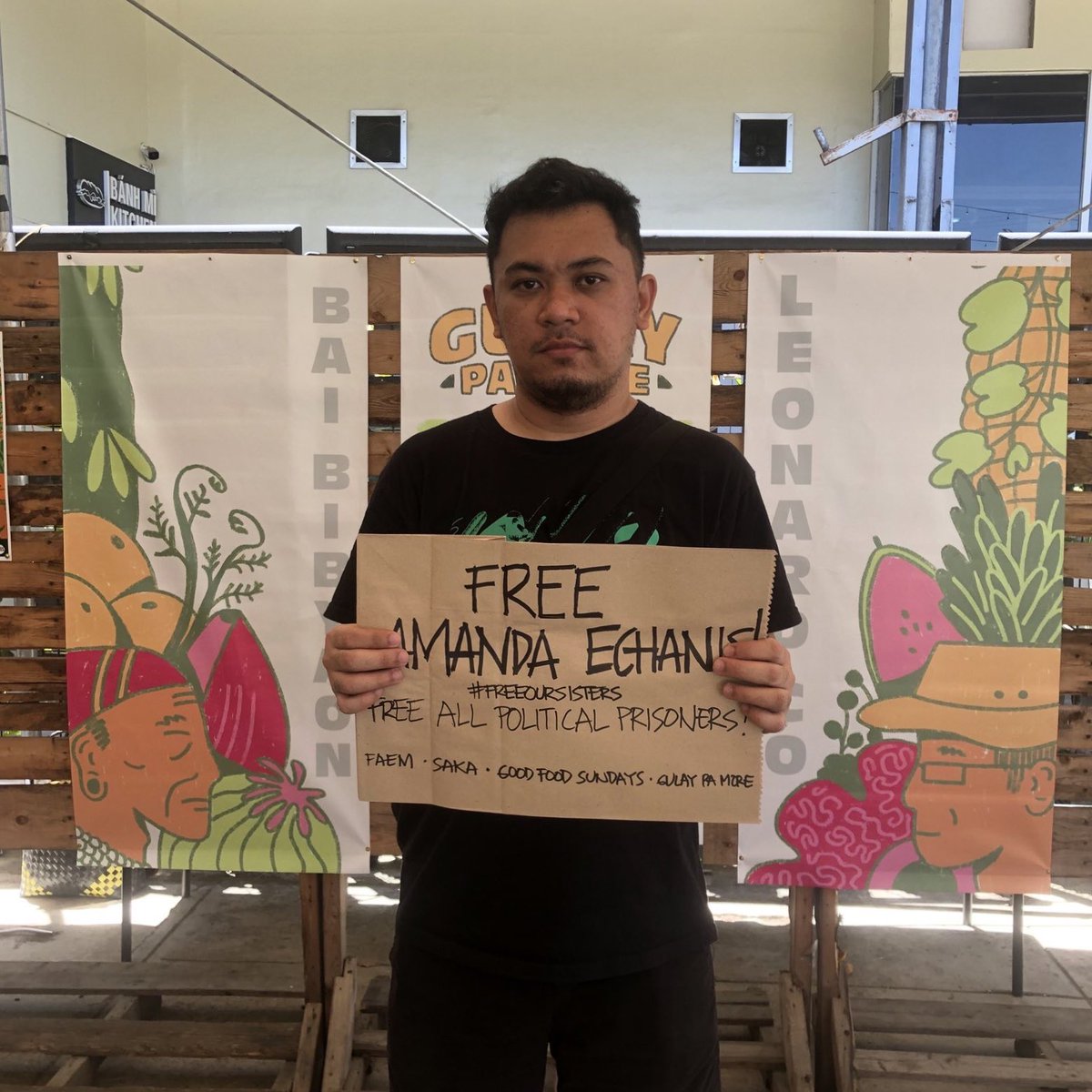 On Mother’s Day, during Gulay Pa More’s media launch at Good Food Sundays in Mandala Park, organizers, along with food security and food sovereignty advocates demanded the immediate release of mother, cultural worker, and peasant organizer Amanda Echanis. 

#FreeAmandaEchanis