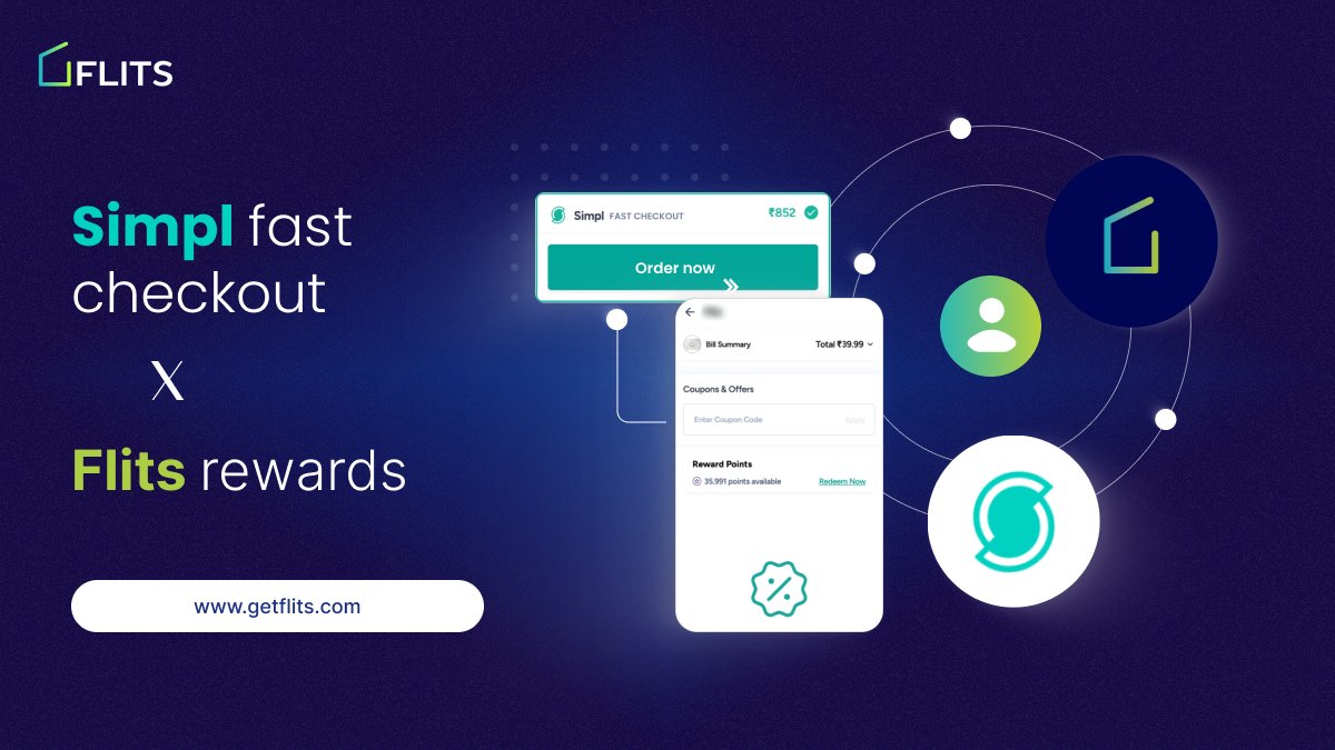 getflits's tweet image. Quick checkouts shouldn't mean missing out on rewards!

🔍 With @getsimpl and Flits integration customers can conveniently redeem rewards right from the fast checkout page.

Wish to use this integration? Get in touch with us- getflits.com/pages/lets-talk

#Shopify #FastCheckout