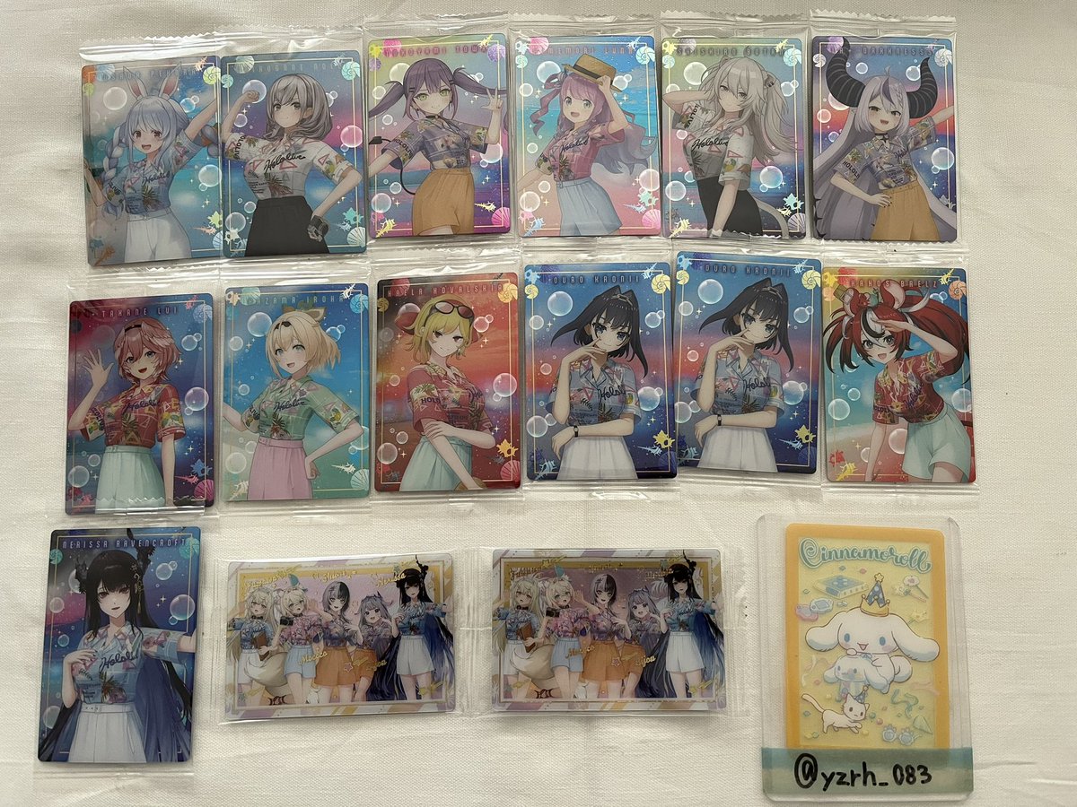 yzrh_083's tweet photo. 【交換】ホロライブ ウエハース hololive SUPER EXPO 2024 vol.1 vol.2

譲:写真1枚目、2枚目

求:同種☄️、🎪

郵送交換のみ
まとめて交換できる方を優先したいと思います
検索からでもお気軽にお声掛け下さい、よろしくお願い致します https://t.co/uTwvezuU5q