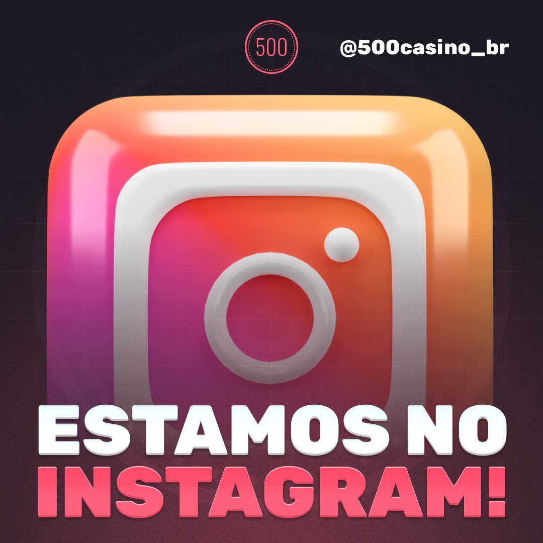 Estamos no Instagram! 👀 

Bora começar em grande? Tem sorteio rolando lá! 🔥

Para ganhar R$200: Marque um amigo, curta e RT 🍀