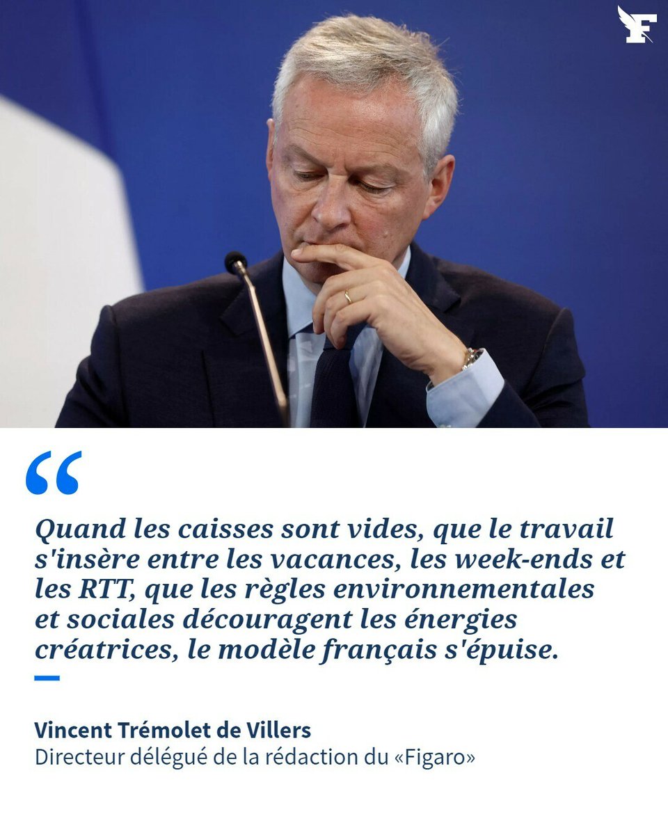 Emmanuel Macron sait tout cela mais peut-il encore rattraper le temps perdu ?, s'interroge @vtremolet dans son éditorial du jour. → lefigaro.fr/vox/economie/l…