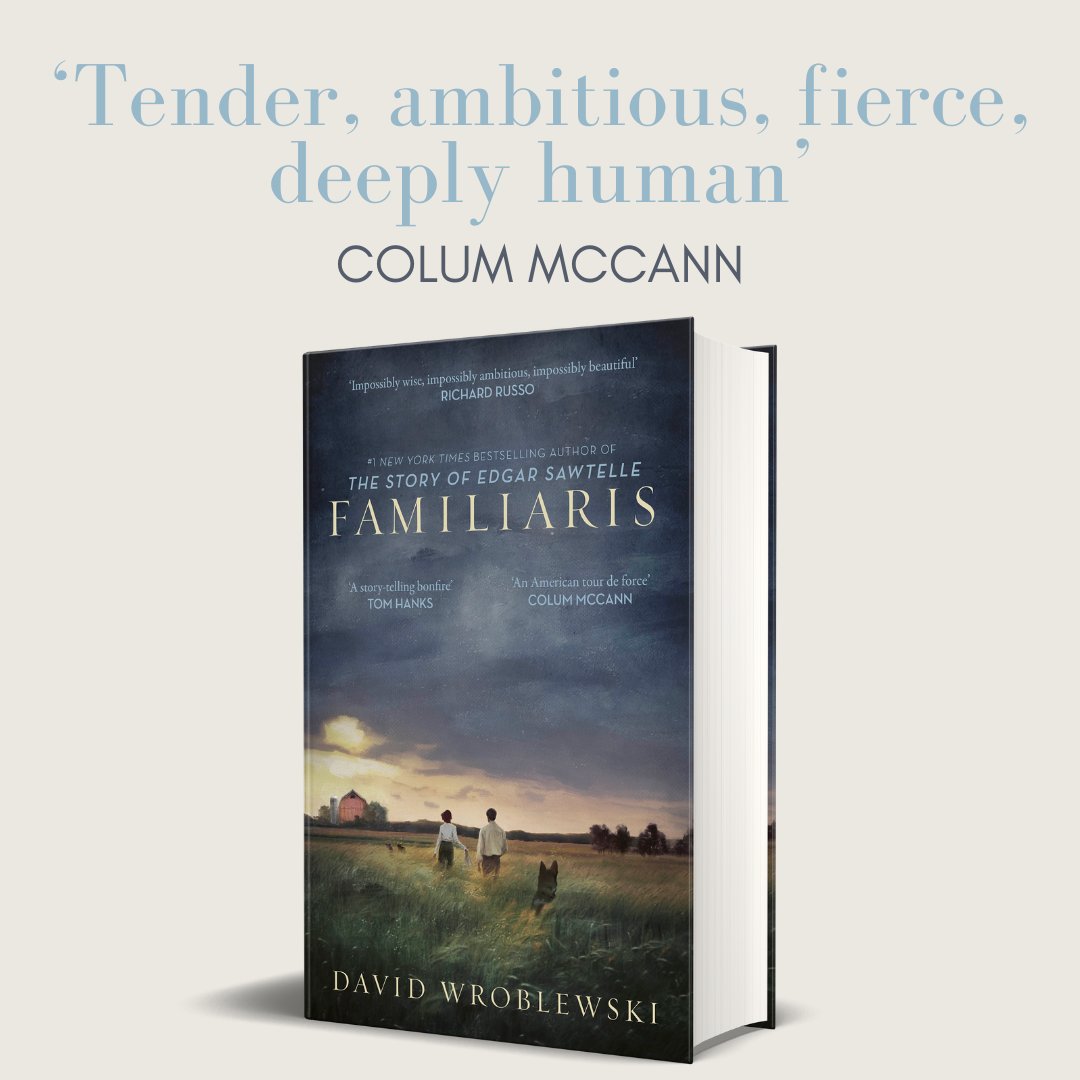 'David Wroblewski's second novel is an American tour de force' Colum McCann By turns hilarious and heartbreaking, mysterious and enchanting, Familiaris takes readers on an unforgettable journey. Find out more: brnw.ch/21wJIxT