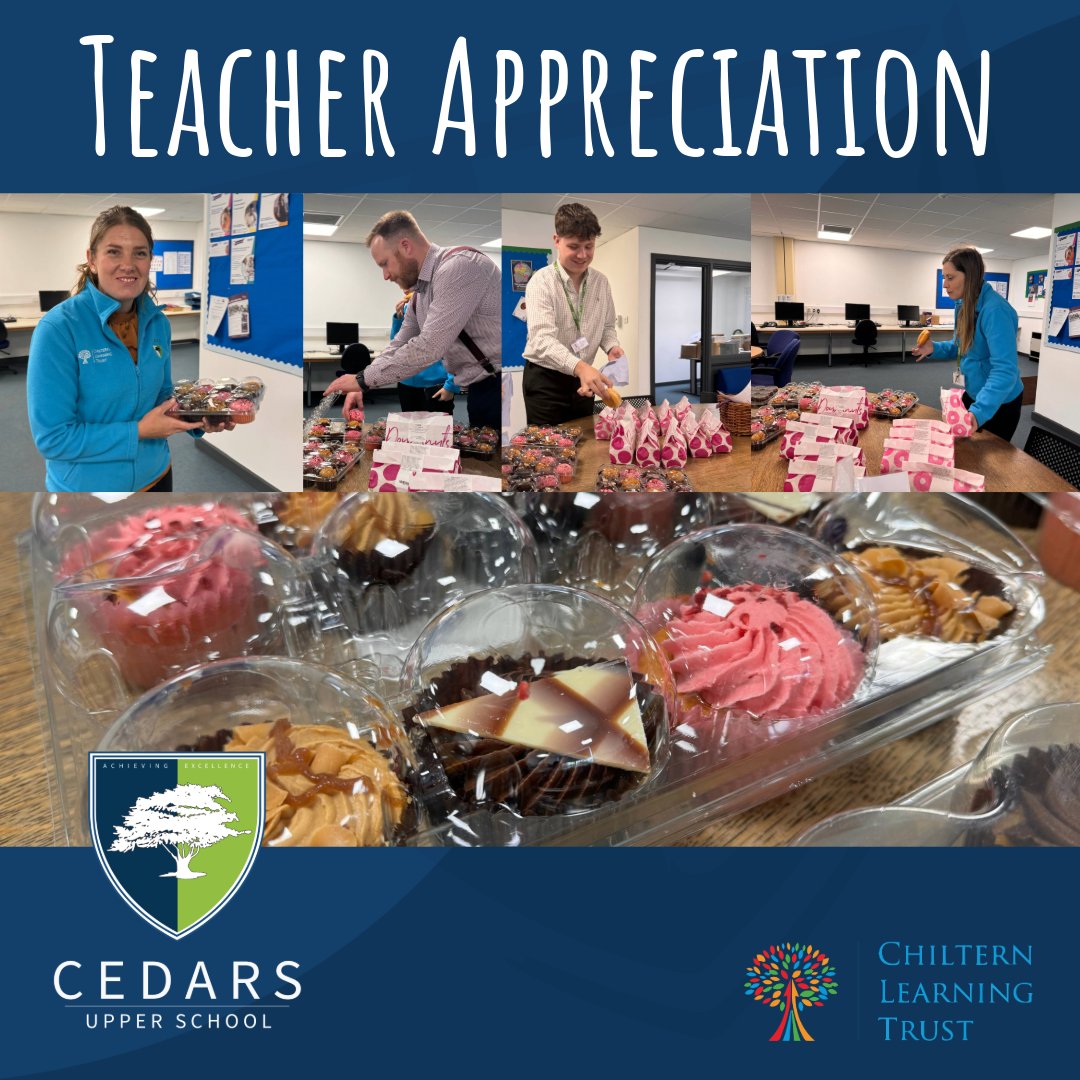 Last week was Teacher Appreciation Week! Thank you to every one of our amazing Teachers and all of the wonderful staff at Cedars Upper School! @ChilternLT @LoveLeightonB @LoveLeightonBuz