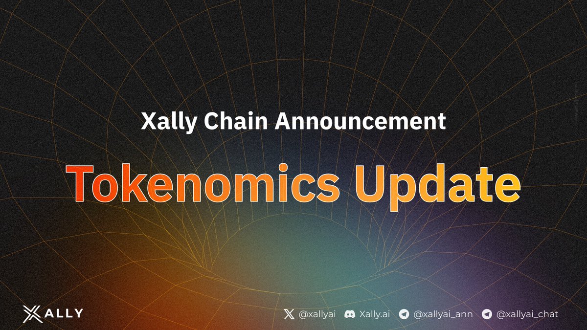 📢 Announcement: $XALLY Tokenomics Update 🚀

We're dedicated to ensuring the stability and growth of the #Xally ecosystem. To protect investor interests and foster ecosystem development, we've updated our tokenomics:

Marketing Vesting Changes:

✅ Reduction at TGE: Marketing