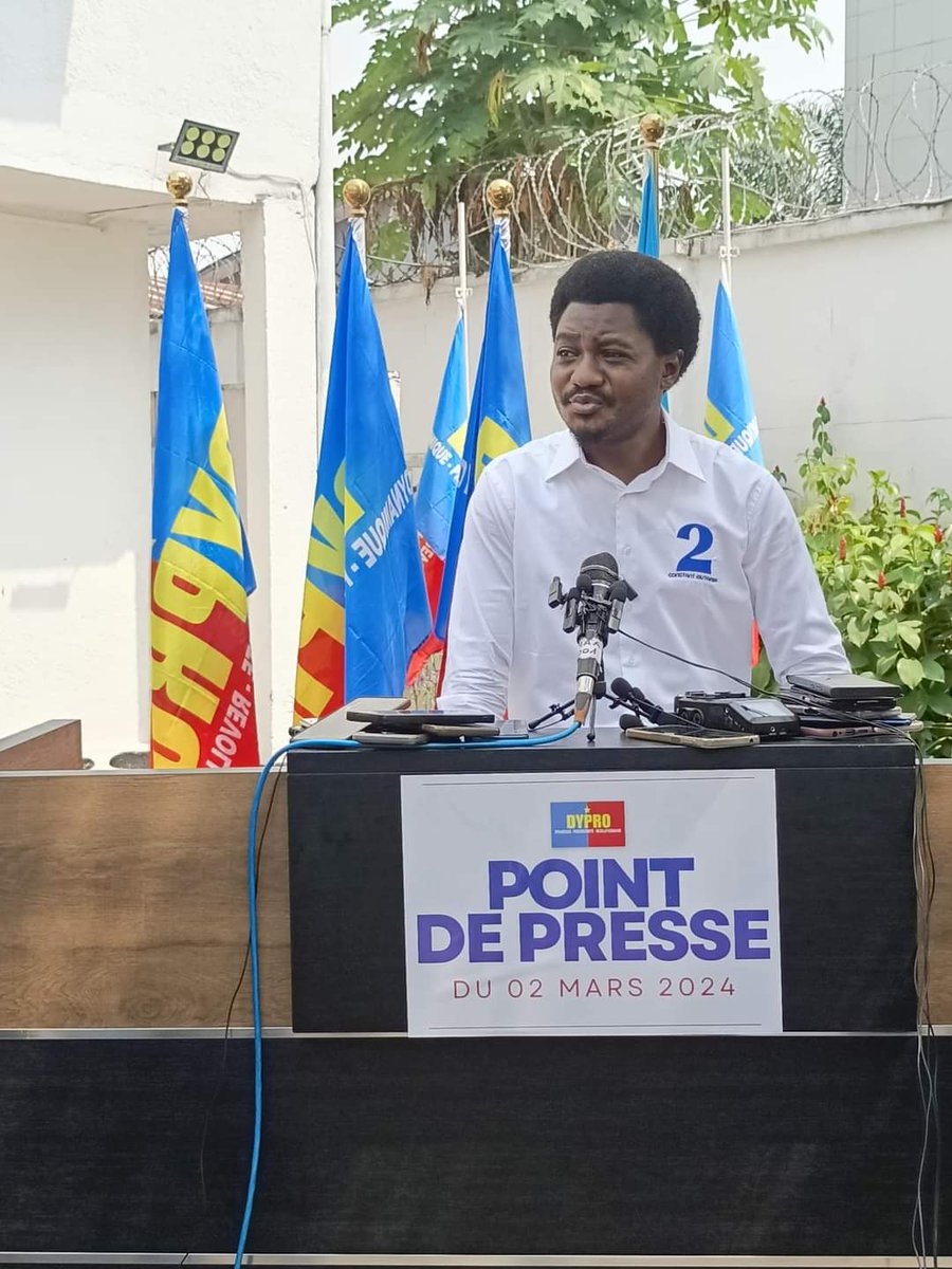 #RDC @ConstantMutamba va déposer sa candidature aujourd'hui au poste de Rapporteur adjoint pour le compte de l'opposition…