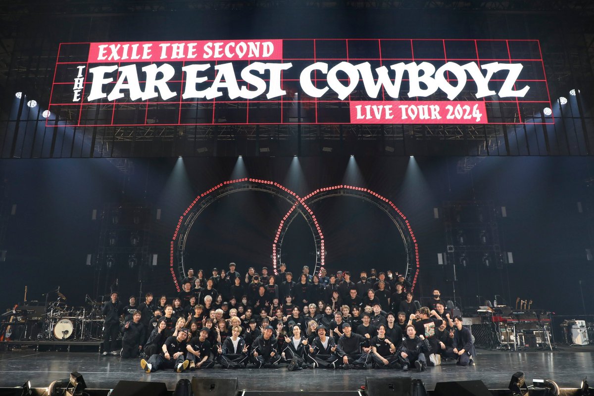 『EXILE THE SECOND LIVE TOUR 2024 “THE FAR EAST COWBOYZ”』 アリーナツアー完走‼️ 本当に毎回進化し続けていて、今回のツアーも、ライブ、エンターテイメント、そしてファンの方々の一体感‼️ 最高です‼️ 最高なツアーに参加出来て、感謝です🙏 #exilethesecond #thejetboybangerz #exiletribe